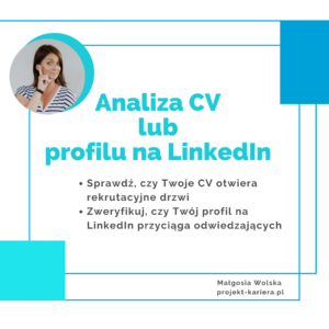 Analiza CV lub LinkedIn